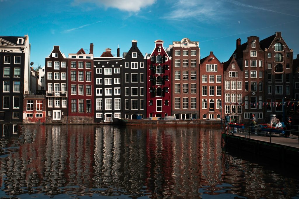 assorted-colored buildings